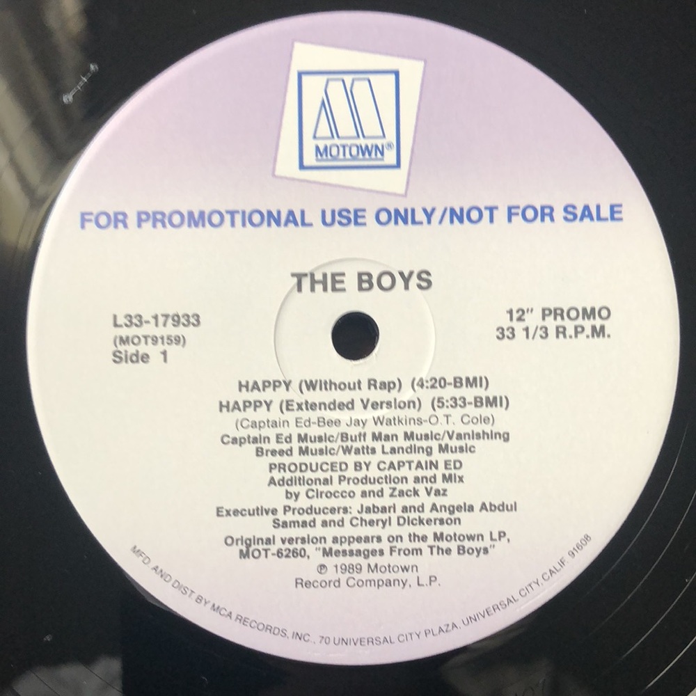 ***Free*** The Boys Happy Vinyl Album